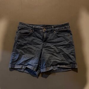 Y2K denim Blue Women's long Shorts